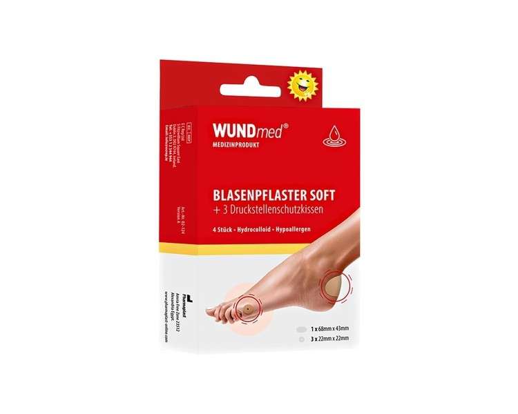 Blister Plasters with Pressure Point Protection Pads