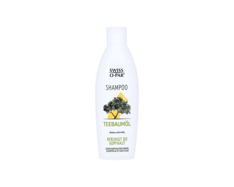 Swiss O-Par Tea Tree Oil Treatment Shampoo 250ml