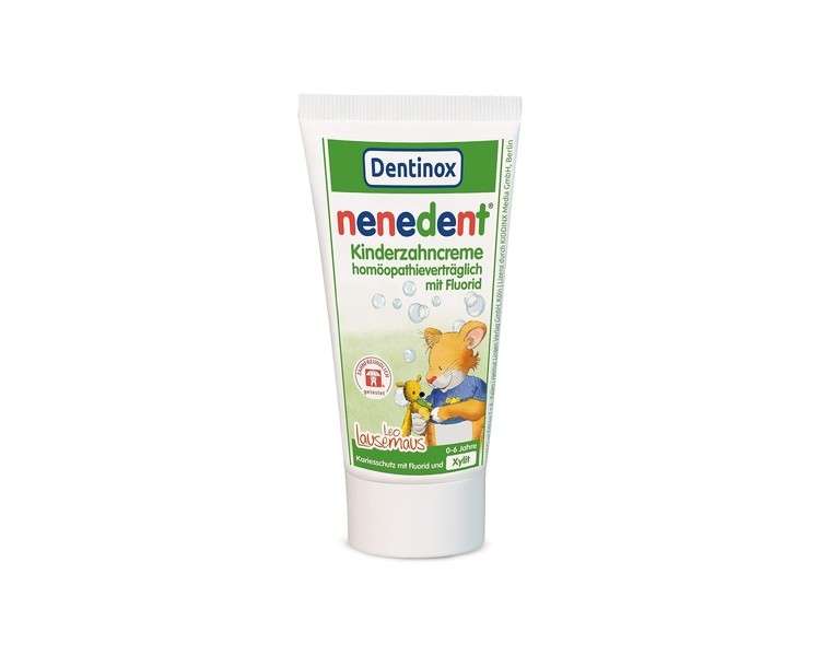 Nenedent Children's Toothpaste Homapathy Fluoride Compatible 50ml