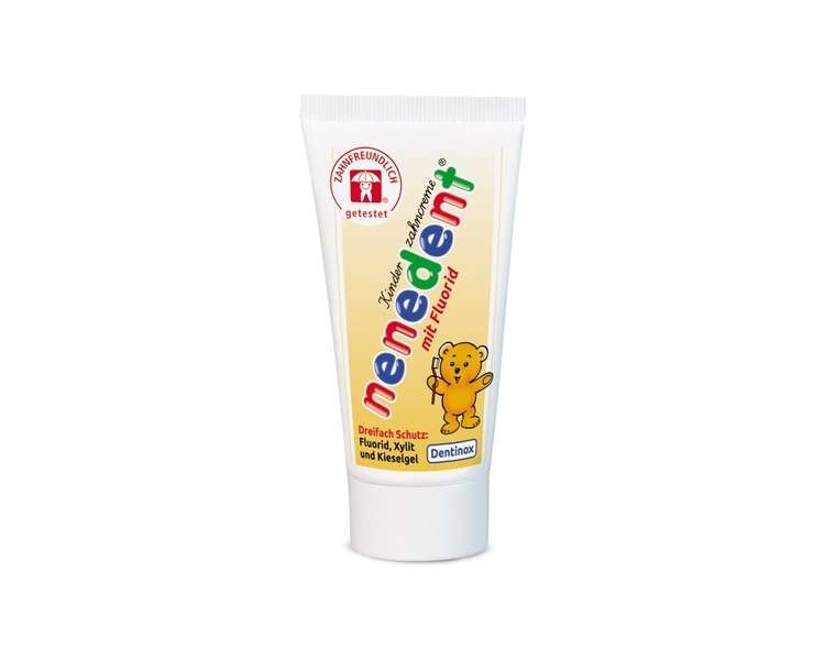 Nenedent Children's Toothpaste with Xylitol, Fluoride, and Silica Gel 50ml