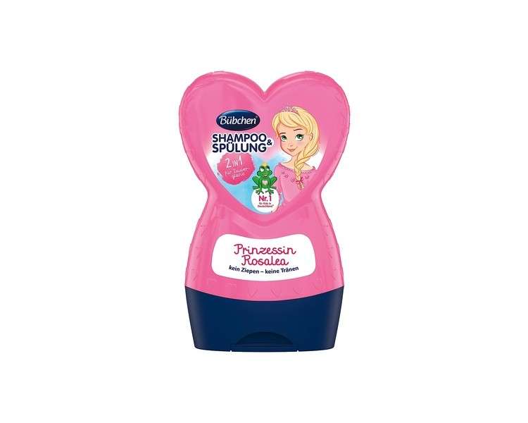 Bübchen Children's Shampoo and Conditioner Princess Rosalea 230ml