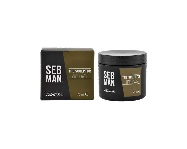 Seb Man The Sculptor Matte Pomade Hair Wax for Men Short & Long Hair