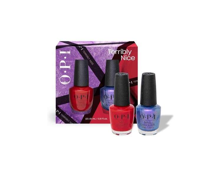 OPI Classic Nail Polish Terribly Nice Holiday Collection Nail Polish Duo Gift Set