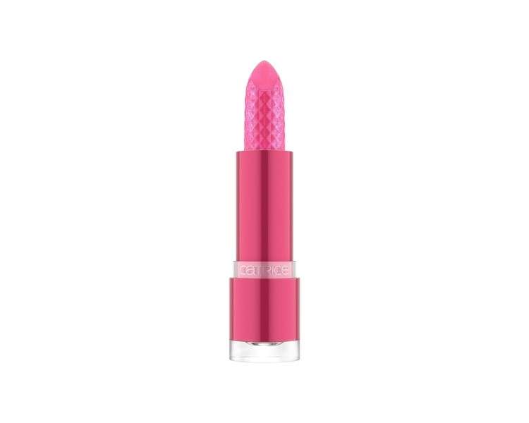 Catrice Glitter Glam Glow Lip Balm Lipstick No. 010 Pink Moisturizing Nourishing Color-Adapting Vegan Paraben-Free Microplastic-Free Nanoparticle-Free 3.2g