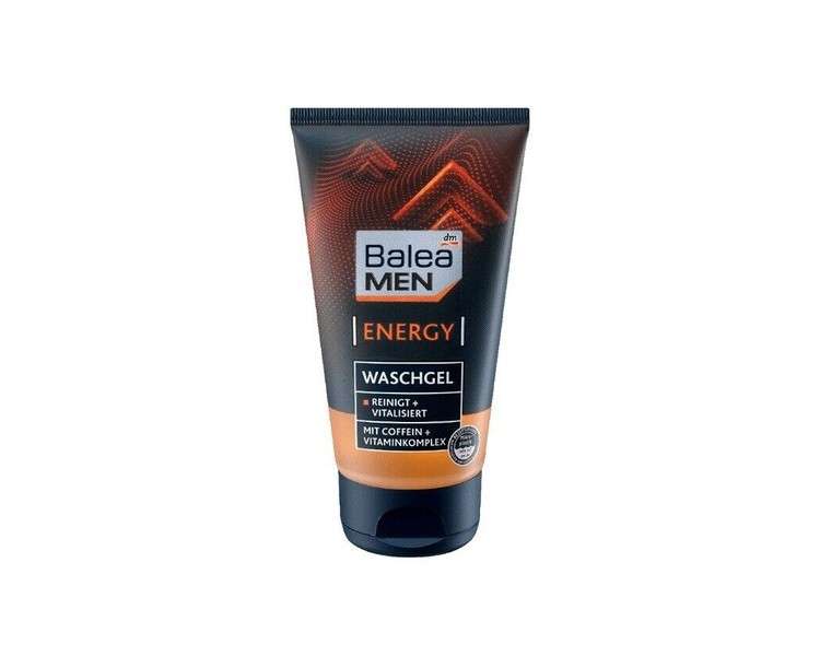 Balea Men Energy Moisturizing Revitalizing Body Skin Washing Gel 150ml