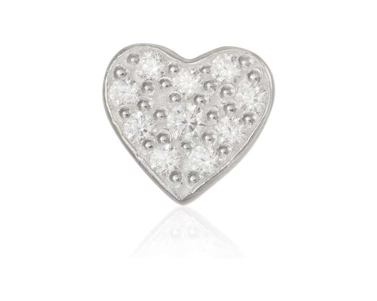 Thomas Sabo Women Single Stud Earring White Stones 925 Sterling Silver