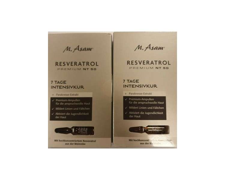 M. Asam Resveratrol 7 Day Intensive Treatment 7 x 1ml