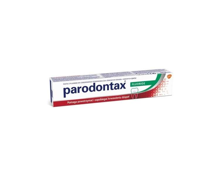 Parodontax Fluoride Toothpaste 75ml Strong Mint