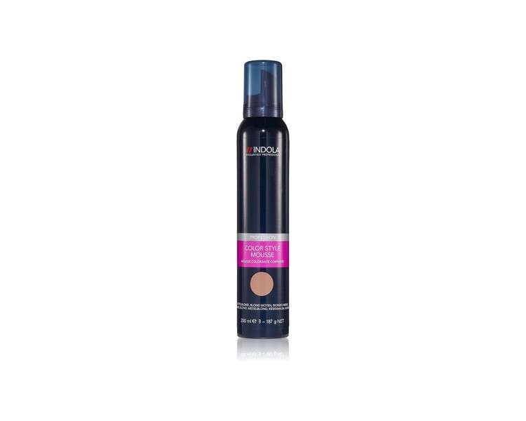 Indola Colour Style Mousse Medium Blonde 200ml