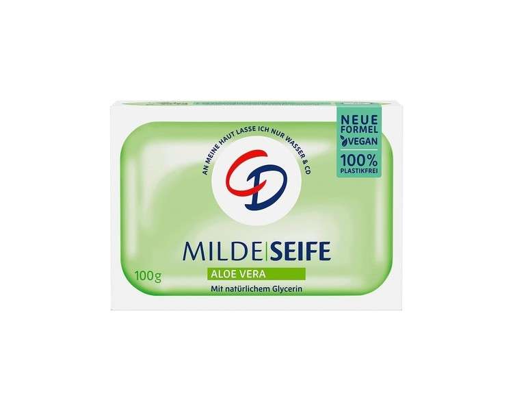CD Mild Soap Aloe Vera 100g Vegan and Microplastic Free