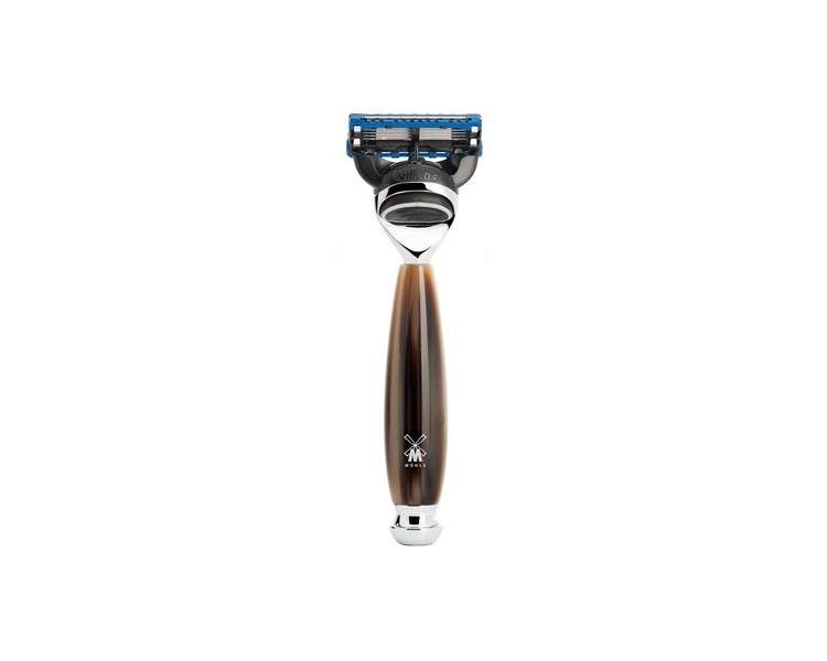 MÜHLE VIVO Brown Horn Resin 5-Blade Razor