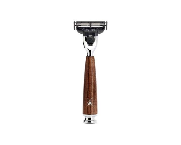 MÜHLE RYTMO Steamed Ash Mach3 Razor