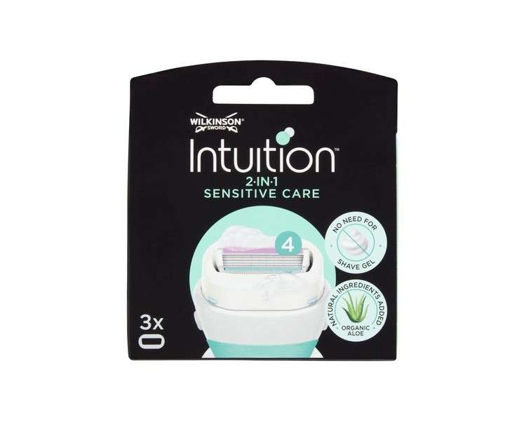 Wilkinson Sword Intuition Sensitive Care Razor Blade Refills