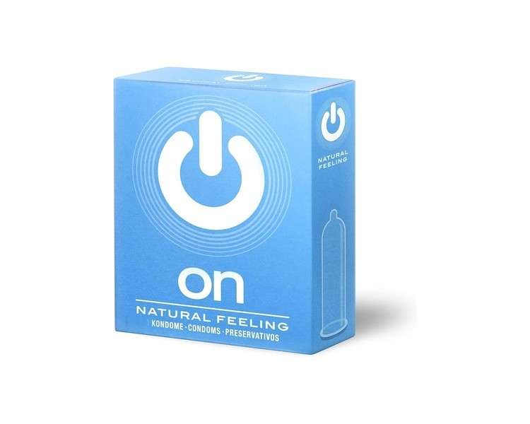 ON Natural Feeling Condoms 3 Pieces