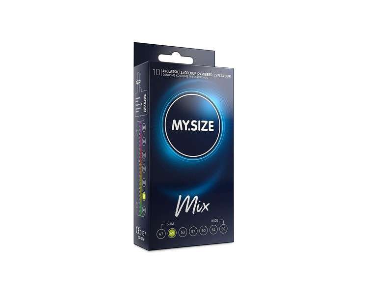 My.Size Mix Condoms Size 2 49mm - Pack of 10