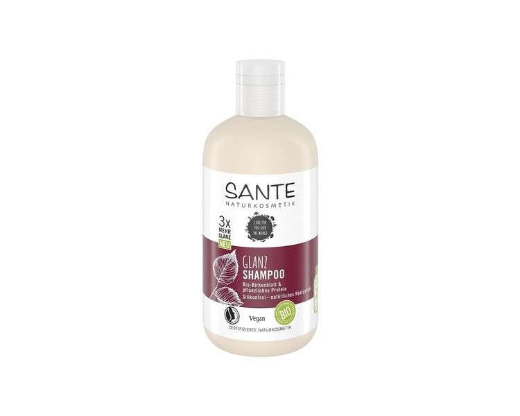Sante Naturkosmetik 40303 Family Shine Shampoo Organic Birch Leaf & Vegetable Protein 250ml