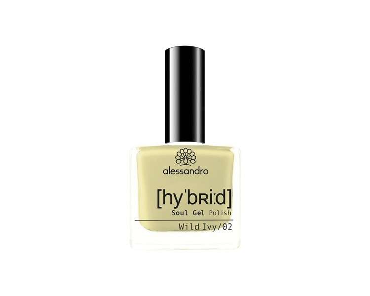 Alessandro Hybrid Nail Polish Rococo Garden Wild Ivy - Perfect Nails in 3 Steps Without LED - Up to 10 Days Hold 8ml