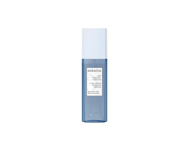 KERASILK Volumizing Spray Enhances Volume and Body Weightless Conditioning and Detangling with Heat Protection 125ml