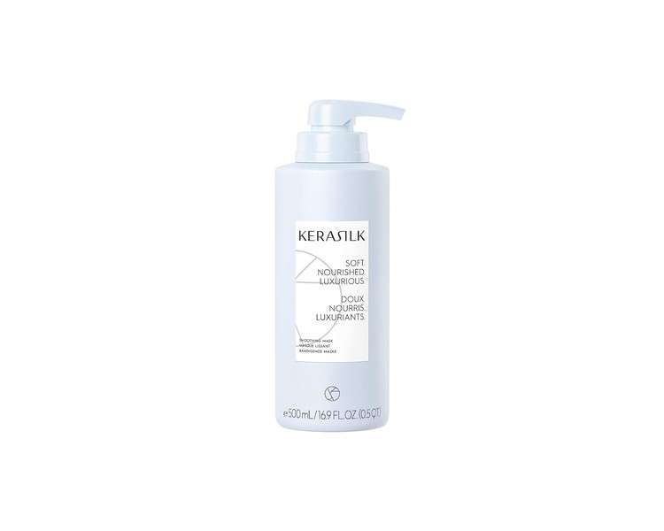 Kerasilk Smoothing Mask Tames Frizz and Smooths Strands 500ml 16.90 Fl Oz