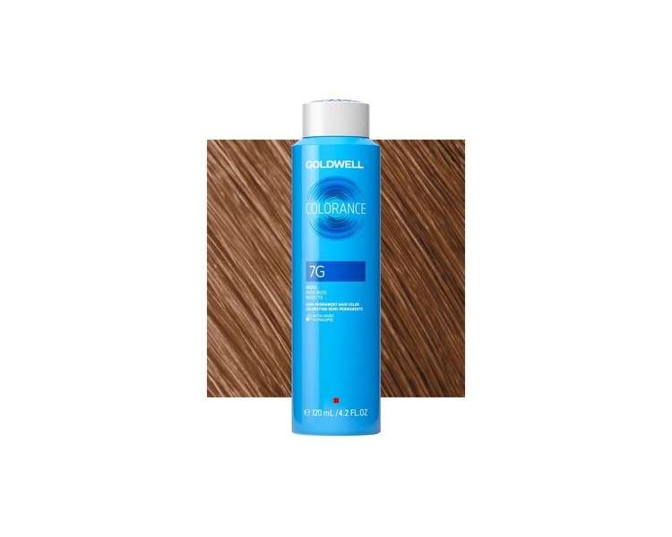 Goldwell Colorance 7G Hazelnut Warm Brown Hair Color 120ml