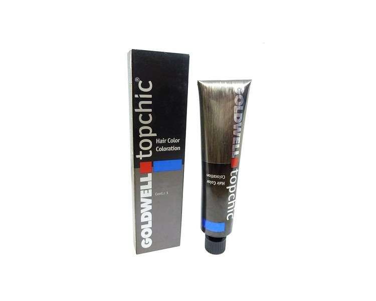 Goldwell Topchic Hair Color 6MB Medium Jade Brown Tube 60ml