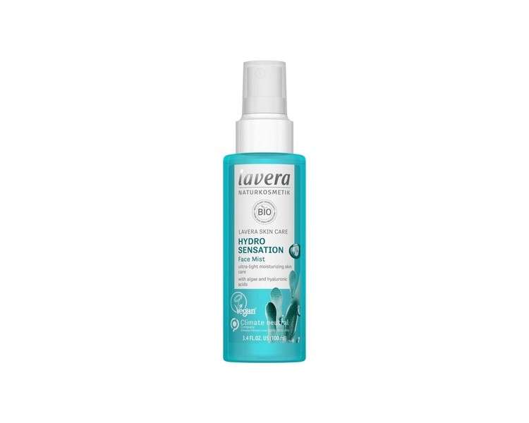 lavera Hydro Refresh Facial Care Spray with Algae and Hyaluronic Acid 100ml