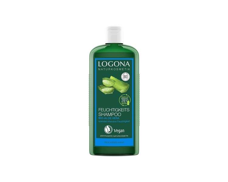 LOGONA Naturkosmetik Organic Aloe Vera Moisturising Shampoo 250ml