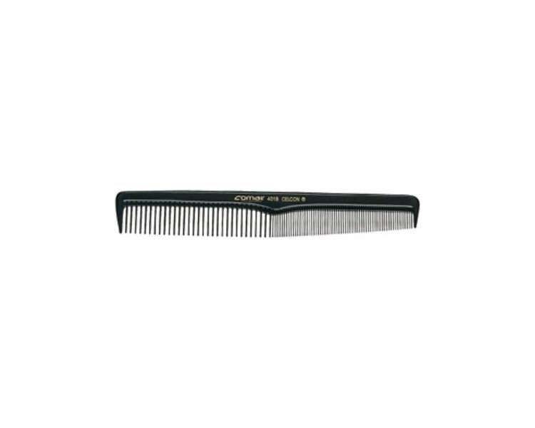 Comair 7000335 Hair Cutting Comb 401 Professional Line Black