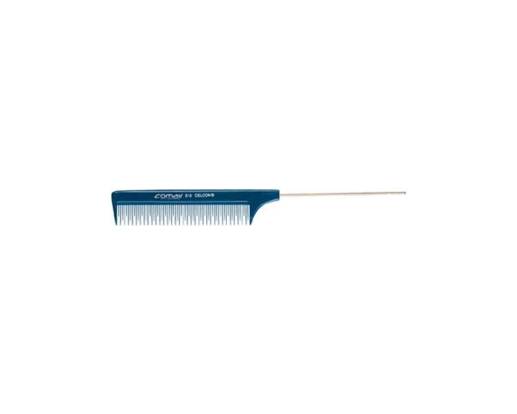 Comair Blue Profi-Line 512 Needle Handle Comb with Teasing Teeth