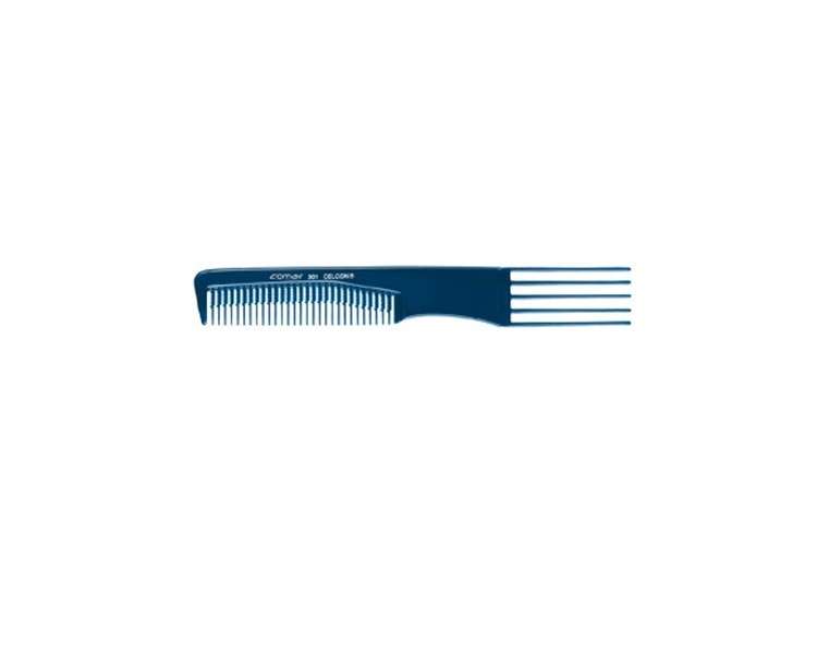 Comair Blue Profi-Line 301 Teasing Fork Comb