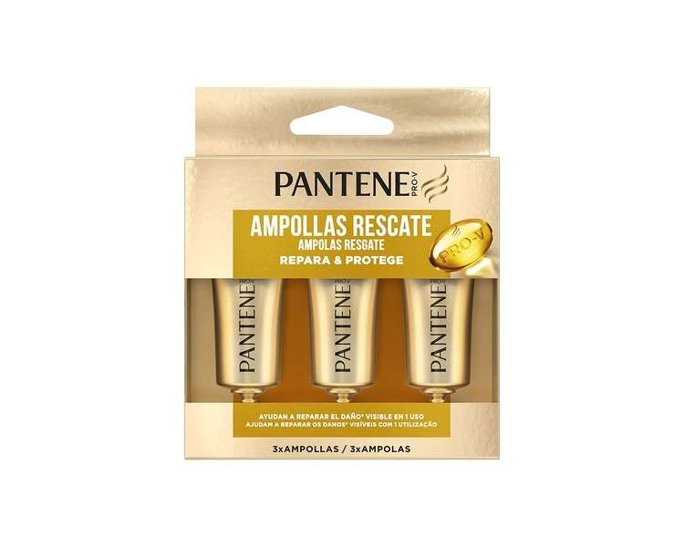Pantene Pro-V 1 Minute Miracle Ampoules 15ml - Pack of 3
