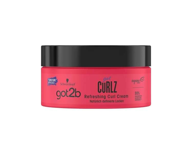 GOT2B SCHWARZKOPF Refreshing Curl Cream got Curlz 200ml