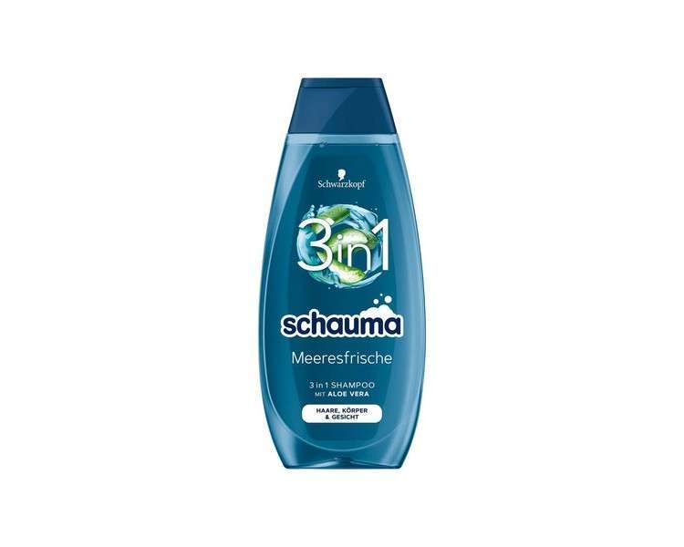 Schauma 3 in 1 Sea Fresh Shampoo with Aloe Vera