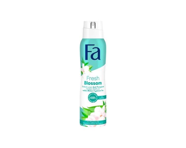 FA Women Fresh Blossom Deodorant Spray 150ml - Pack of 6