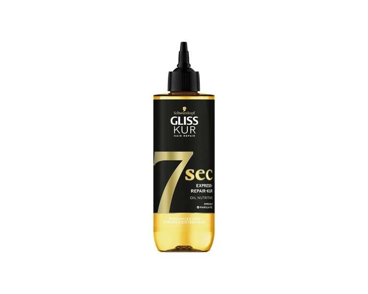 Gliss Kur 7 Seconds Express Treatment Oil Nutritive 200ml