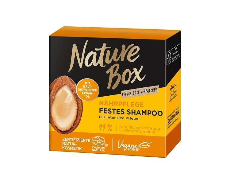 Nature Box Nourishing Solid Shampoo Argan Oil 85g