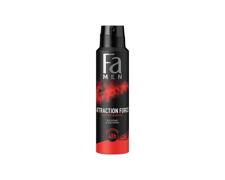 FA Men Deodorant and Bodyspray Attraction Force 150ml