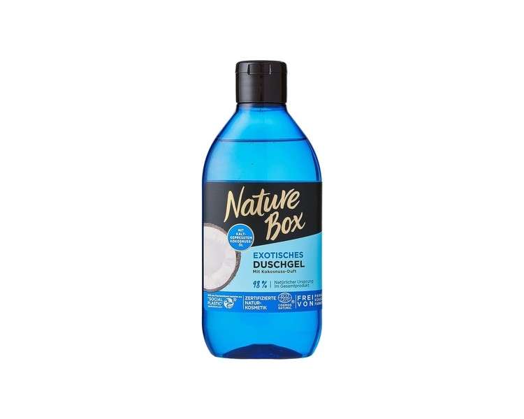 Nature Box Exotic Shower Gel with Coconut Scent 250ml