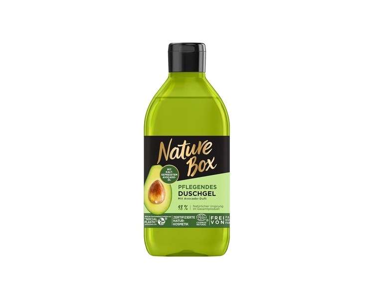 Nature Box Nourishing Shower Gel with Avocado Fragrance 250ml