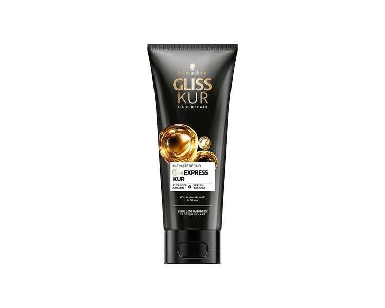 Gliss Kur 1-Minute Express Ultimate Repair Hair Treatment 200ml