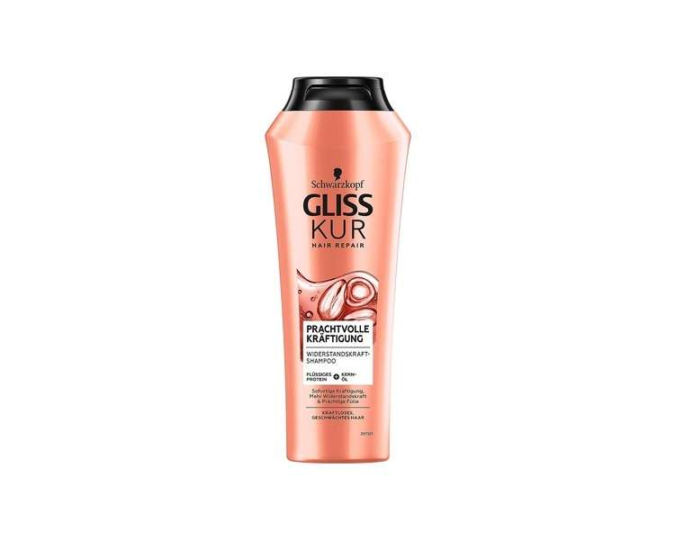 Gliss Kur Magnificent Strengthening Shampoo 250ml