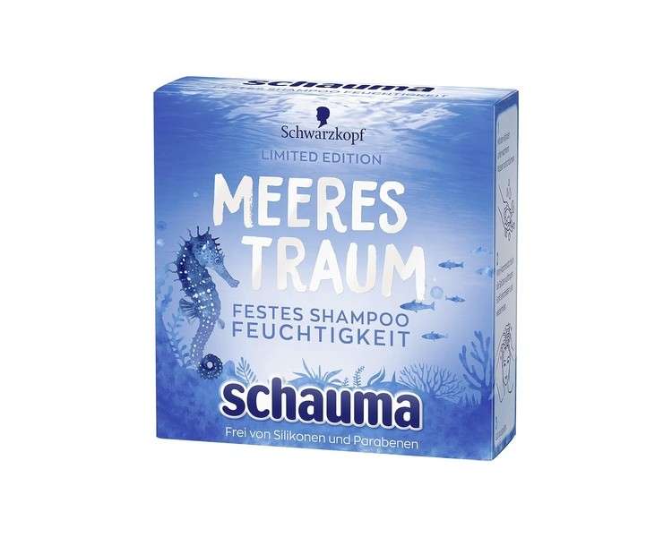 SCHWARZKOPF SCHAUMA Solid Shampoo Sea Dream Moisture Limited Edition 85g