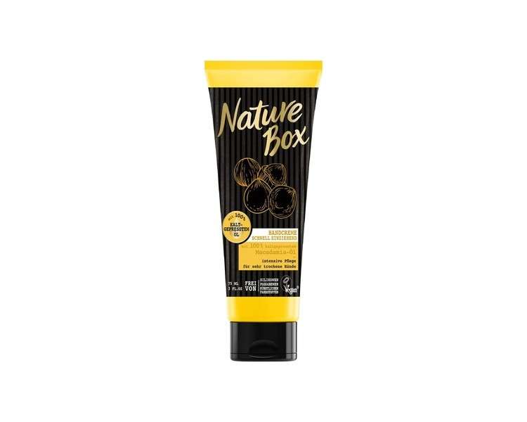 Nature Box Macadamia Hand Cream 75ml