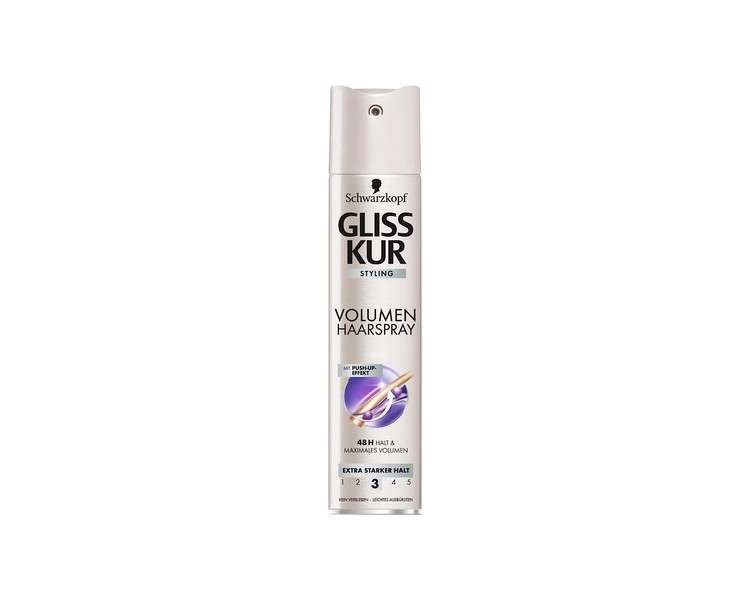 Schwarzkopf Gliss Kur Volumizing Hair Spray Extra Strong Hold 250ml