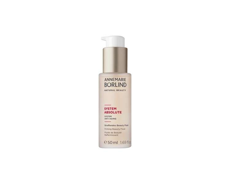 Annemarie Borlind System Absolute Anti-Aging Firming Beauty Fluid 50ml - Activates Collagen and Elastin Production - Strengthening, Firming, Tightening - Vegan