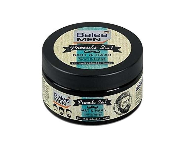 Balea Men Beard and Hair Pomade 2in1 Vegan 100ml