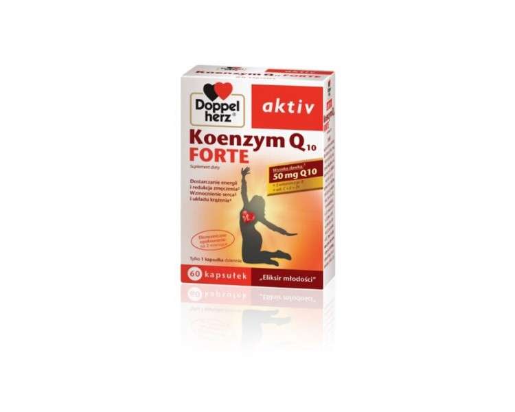 Doppelherz Aktiv Coenzyme Q10 Forte 60 Capsules