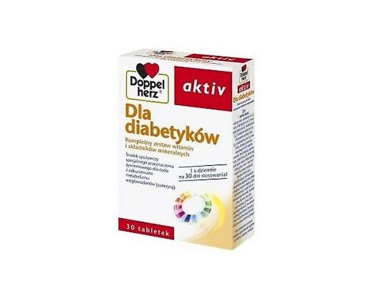 Doppelherz Aktiv for Diabetes 30 Capsules