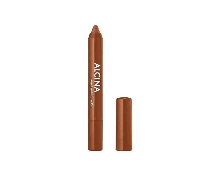 ALCINA Satin Eyeshadow Pen Bronze Creamy Texture and Elegant Shimmering Finish