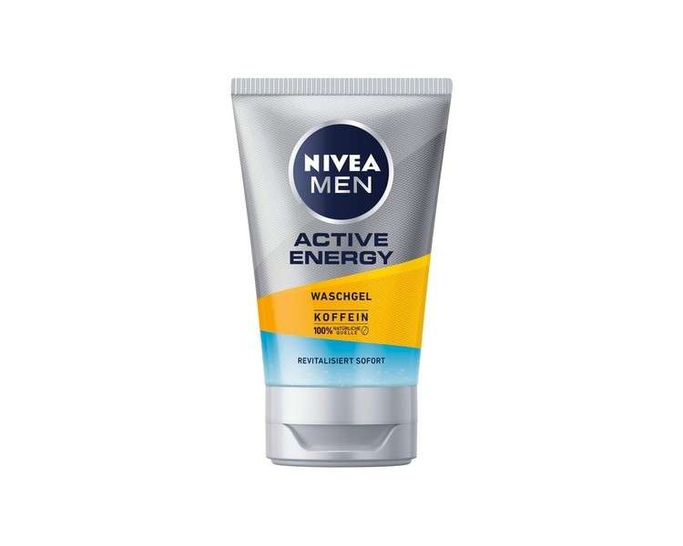 NIVEA MEN Active Energy Wash Gel 100ml